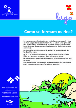 Formação dos rios